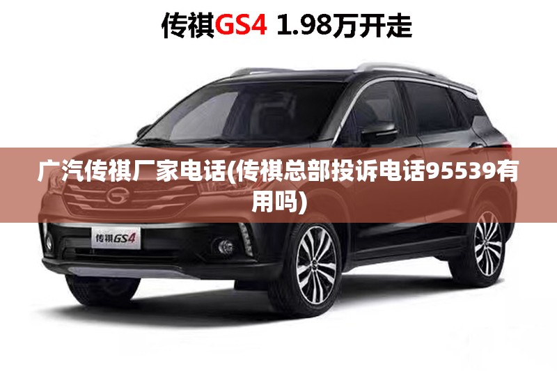广汽传祺厂家电话(传祺总部投诉电话95539有用吗)