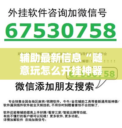 辅助最新信息“随意玩怎么开挂神器”原来可以开挂