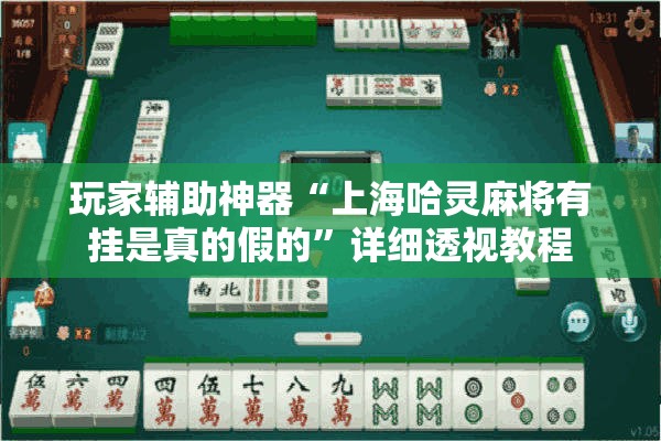 玩家辅助神器“上海哈灵麻将有挂是真的假的”详细透视教程
