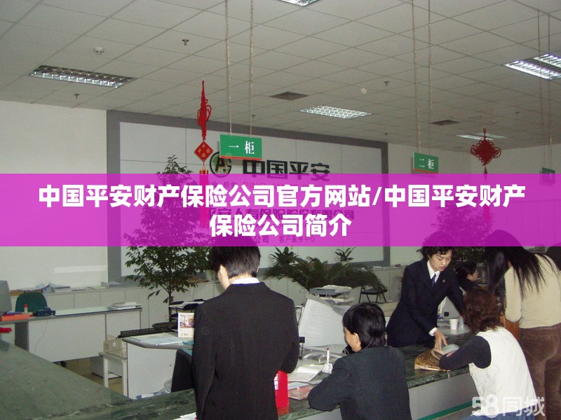 中国平安财产保险公司官方网站/中国平安财产保险公司简介