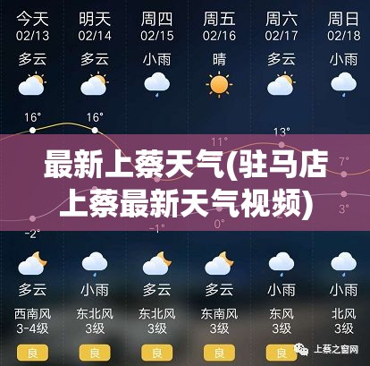 最新上蔡天气(驻马店上蔡最新天气视频)