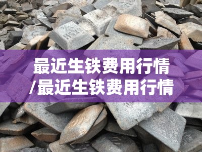 最近生铁费用行情/最近生铁费用行情怎么样