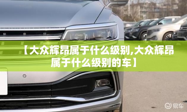 【大众辉昂属于什么级别,大众辉昂属于什么级别的车】