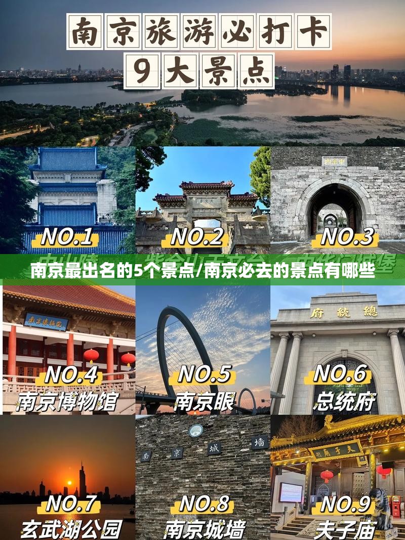 南京最出名的5个景点/南京必去的景点有哪些