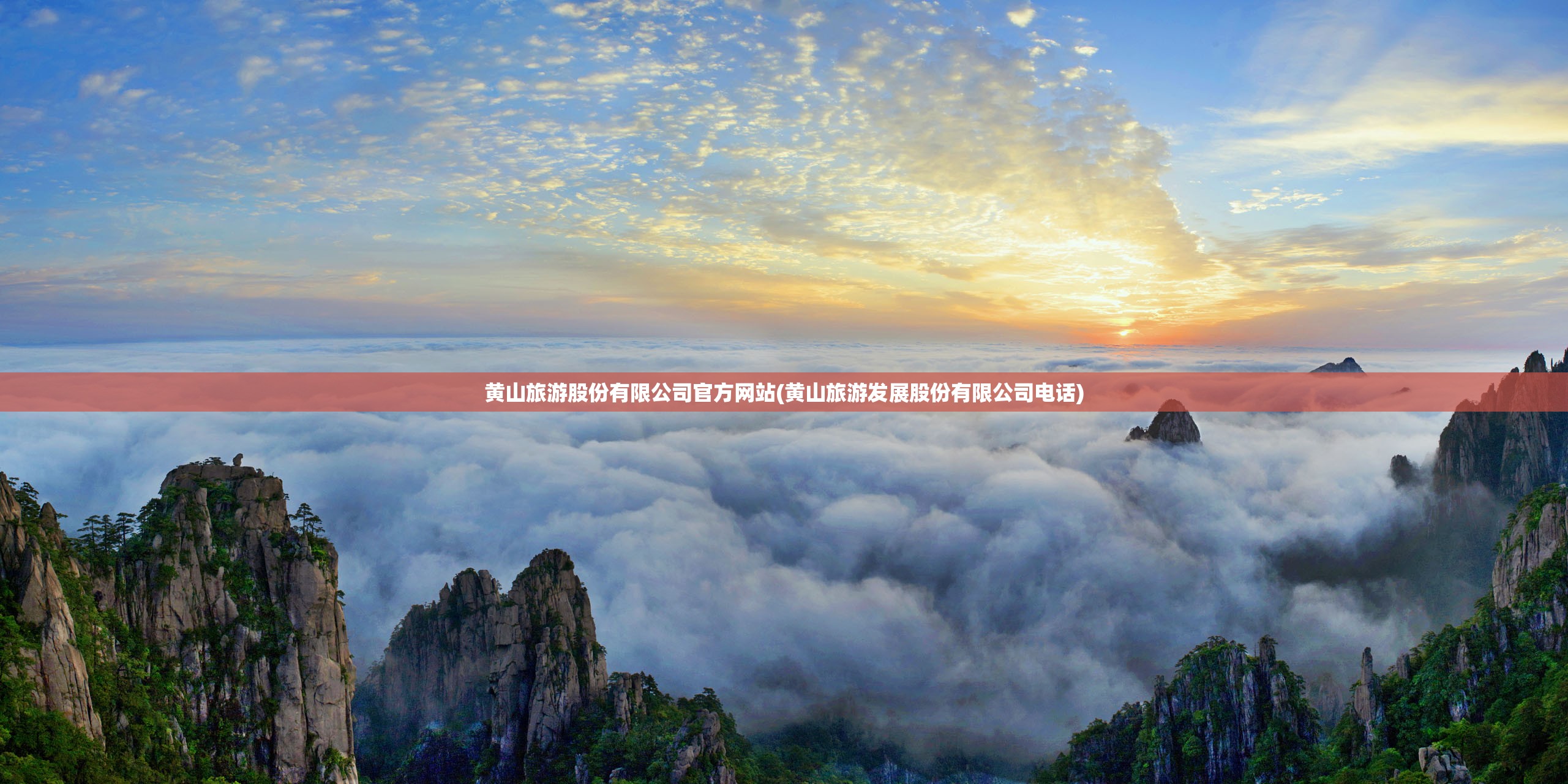 黄山旅游股份有限公司官方网站(黄山旅游发展股份有限公司电话)