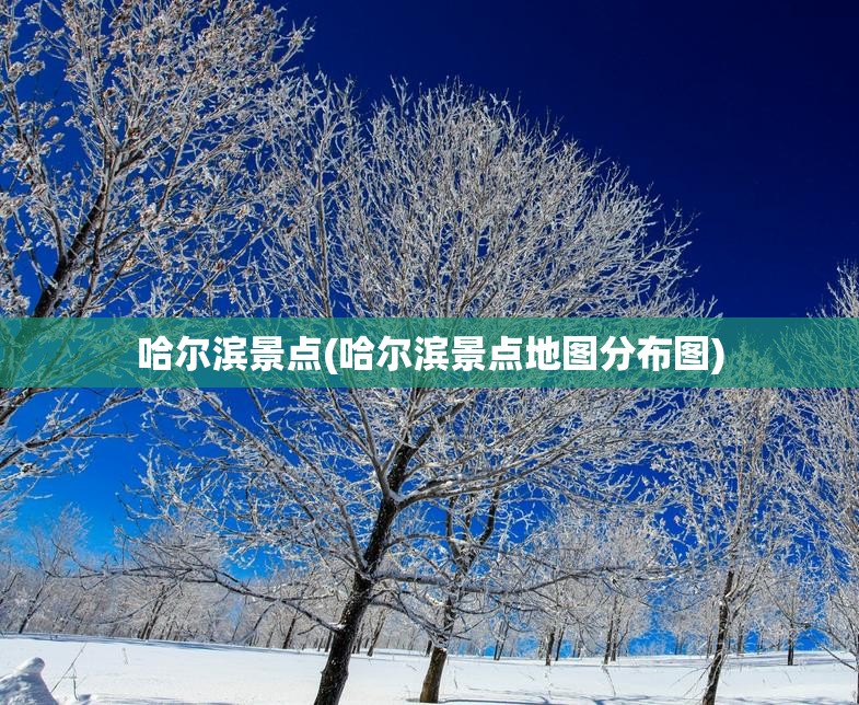 哈尔滨景点(哈尔滨景点地图分布图)
