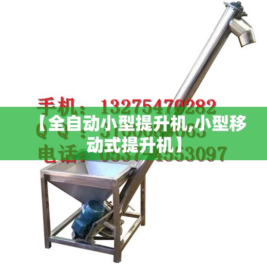 【全自动小型提升机,小型移动式提升机】