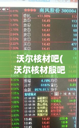沃尔核材吧(沃尔核材股吧入口) 沃尔核材吧(沃尔核材股吧入口)