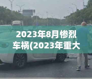 2023年8月惨烈车祸(2023年重大车祸事故)