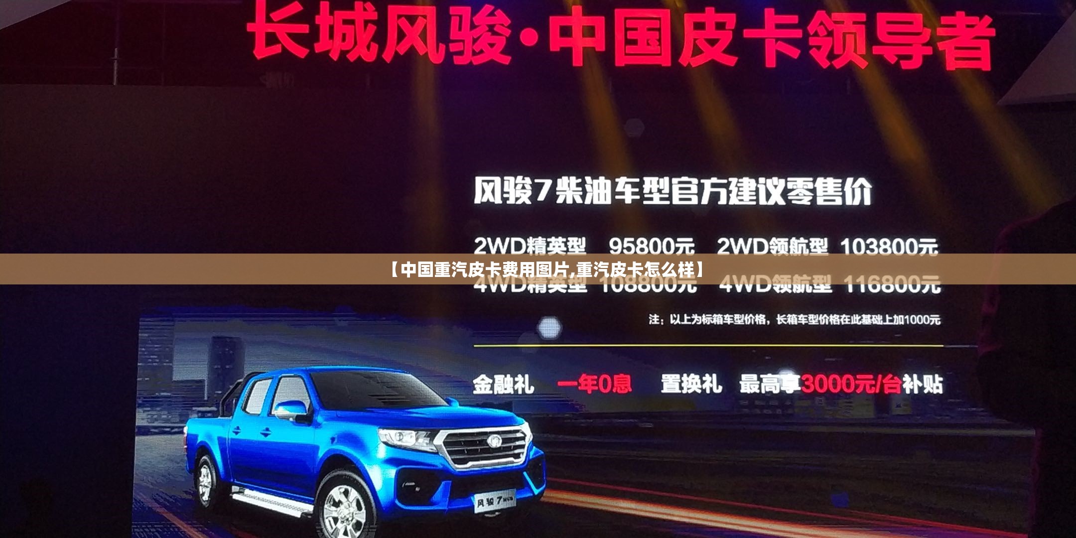 【中国重汽皮卡费用图片,重汽皮卡怎么样】
