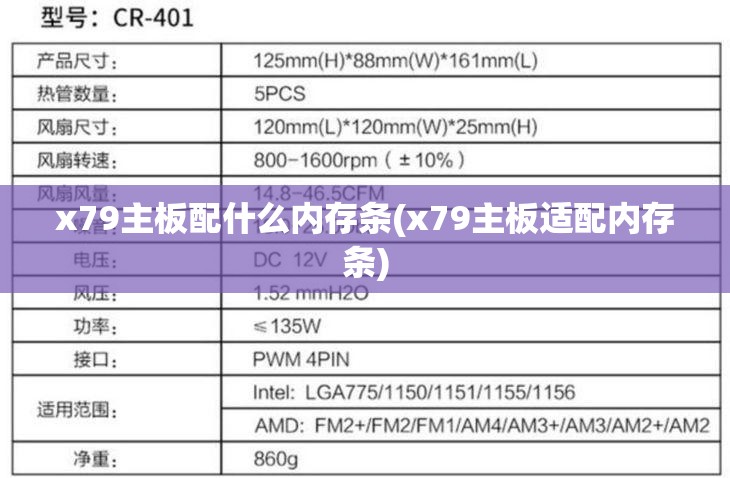 x79主板配什么内存条(x79主板适配内存条)