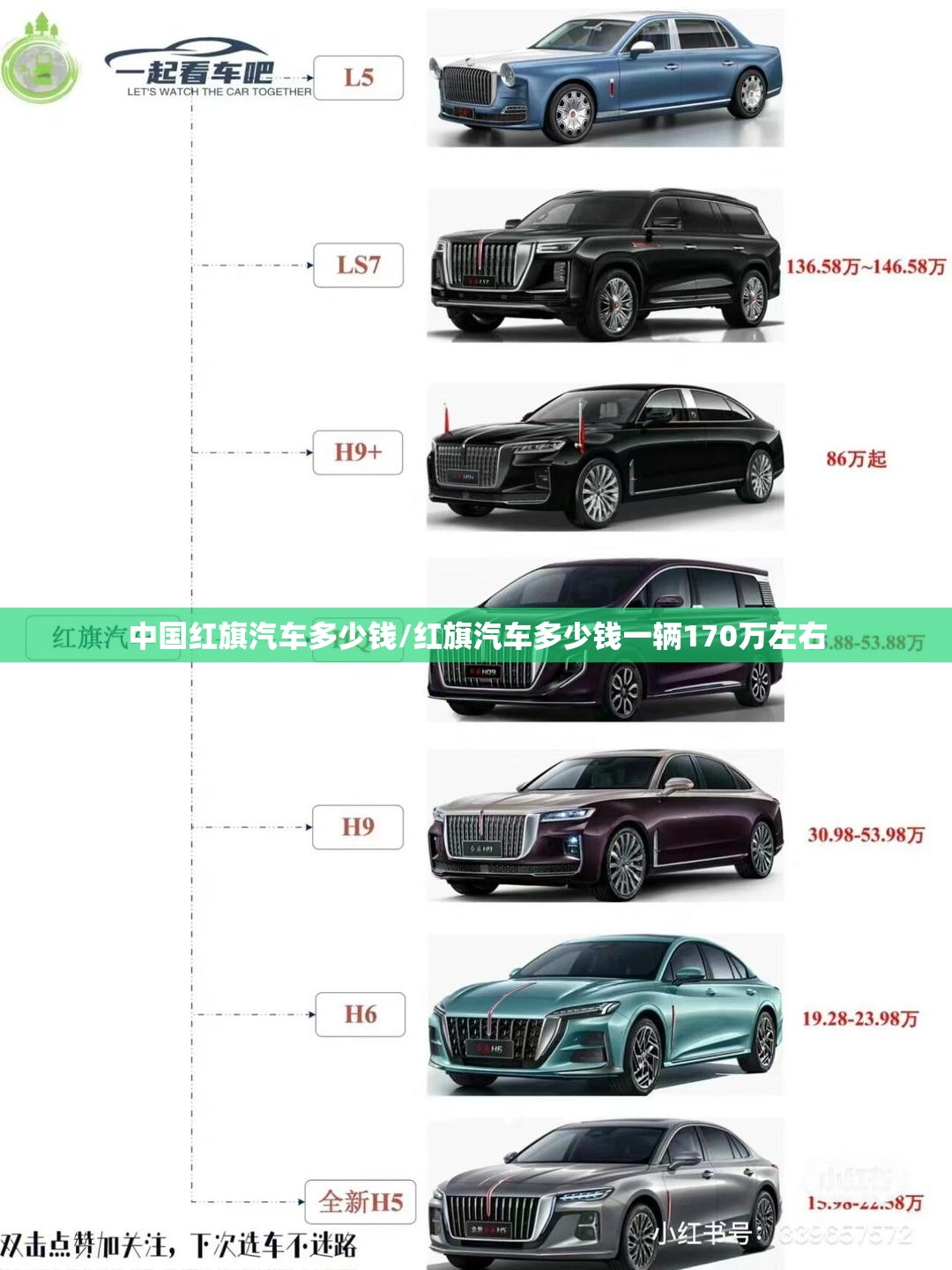 中国红旗汽车多少钱/红旗汽车多少钱一辆170万左右