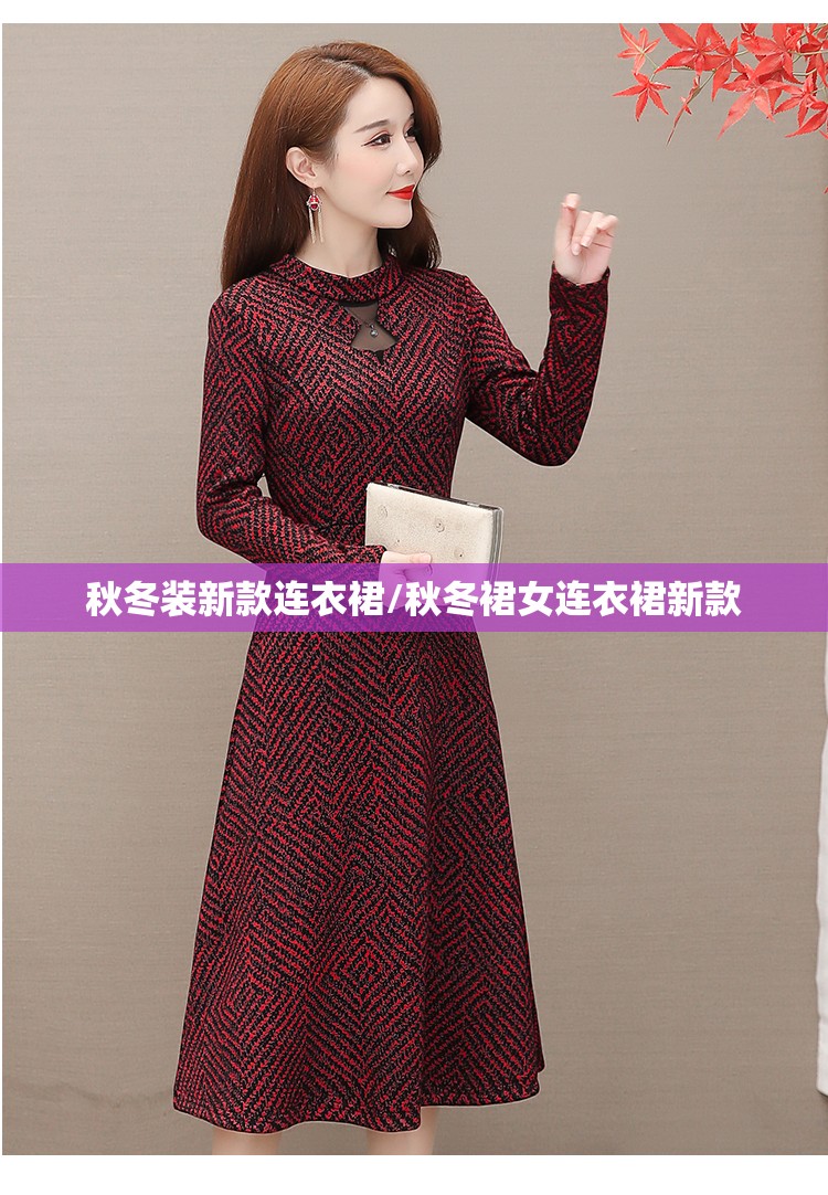 秋冬装新款连衣裙/秋冬裙女连衣裙新款