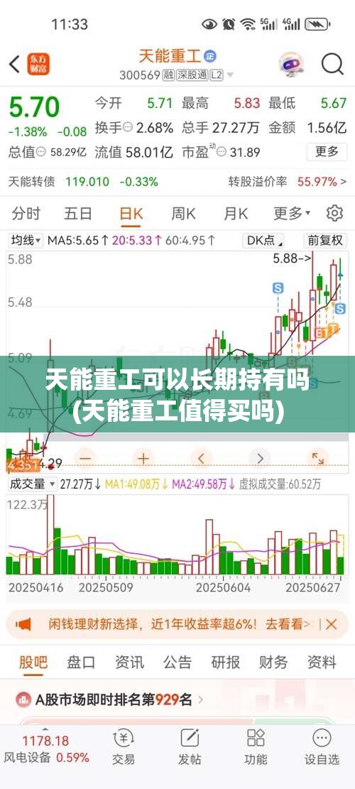 天能重工可以长期持有吗(天能重工值得买吗)