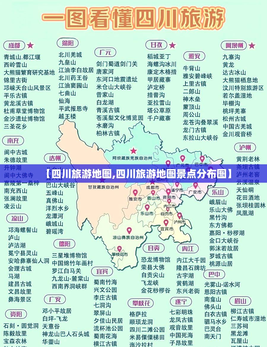 【四川旅游地图,四川旅游地图景点分布图】