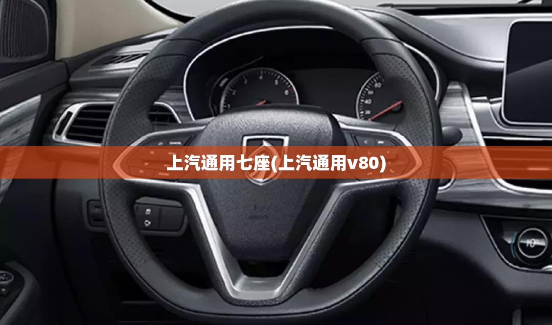 上汽通用七座(上汽通用v80) 上汽通用七座(上汽通用v80)
