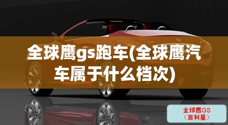 全球鹰gs跑车(全球鹰汽车属于什么档次)