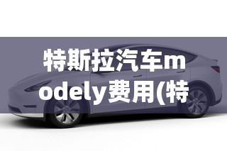 特斯拉汽车modely费用(特斯拉汽车modely图片)