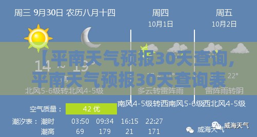 【平南天气预报30天查询,平南天气预报30天查询表】 【平南天气预报30天查询,平南天气预报30天查询表】