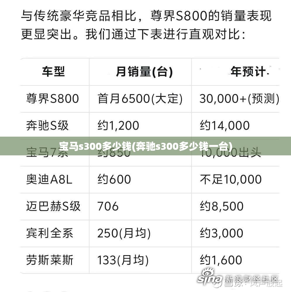 宝马s300多少钱(奔驰s300多少钱一台) 宝马s300多少钱(奔驰s300多少钱一台)