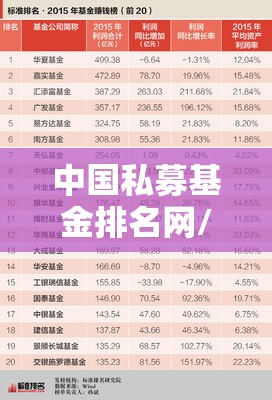 中国私募基金排名网/中国最牛前十私募基金