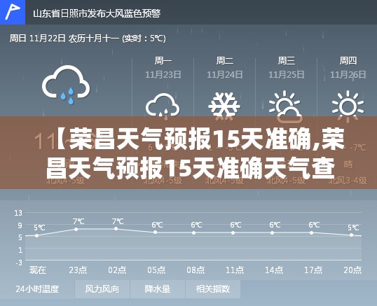 【荣昌天气预报15天准确,荣昌天气预报15天准确天气查询】 【荣昌天气预报15天准确,荣昌天气预报15天准确天气查询】