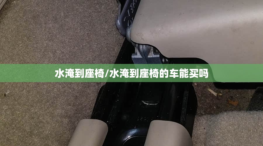 水淹到座椅/水淹到座椅的车能买吗