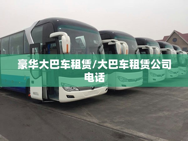 豪华大巴车租赁/大巴车租赁公司电话