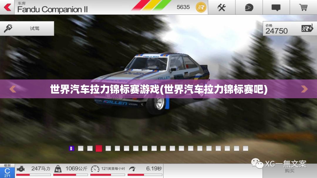 世界汽车拉力锦标赛游戏(世界汽车拉力锦标赛吧)