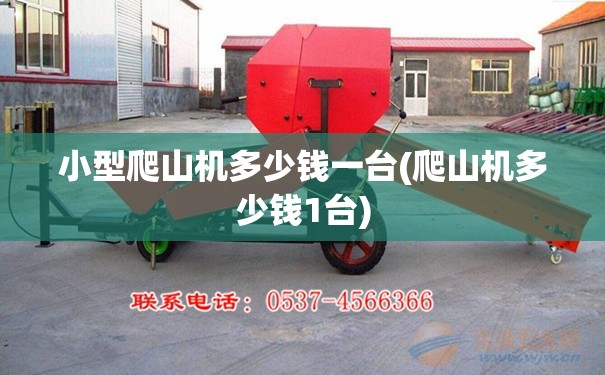 小型爬山机多少钱一台(爬山机多少钱1台)