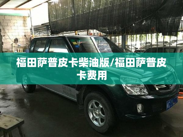 福田萨普皮卡柴油版/福田萨普皮卡费用