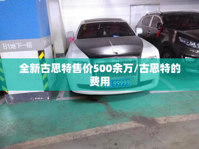 全新古思特售价500余万/古思特的费用