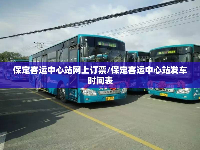 保定客运中心站网上订票/保定客运中心站发车时间表 保定客运中心站网上订票/保定客运中心站发车时间表