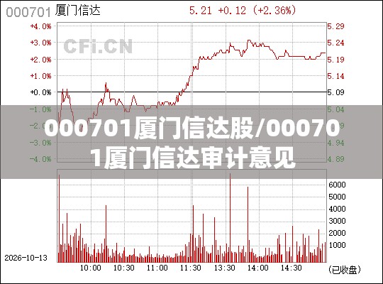 000701厦门信达股/000701厦门信达审计意见