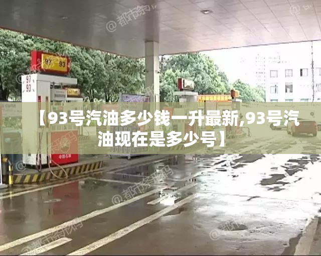 【93号汽油多少钱一升最新,93号汽油现在是多少号】