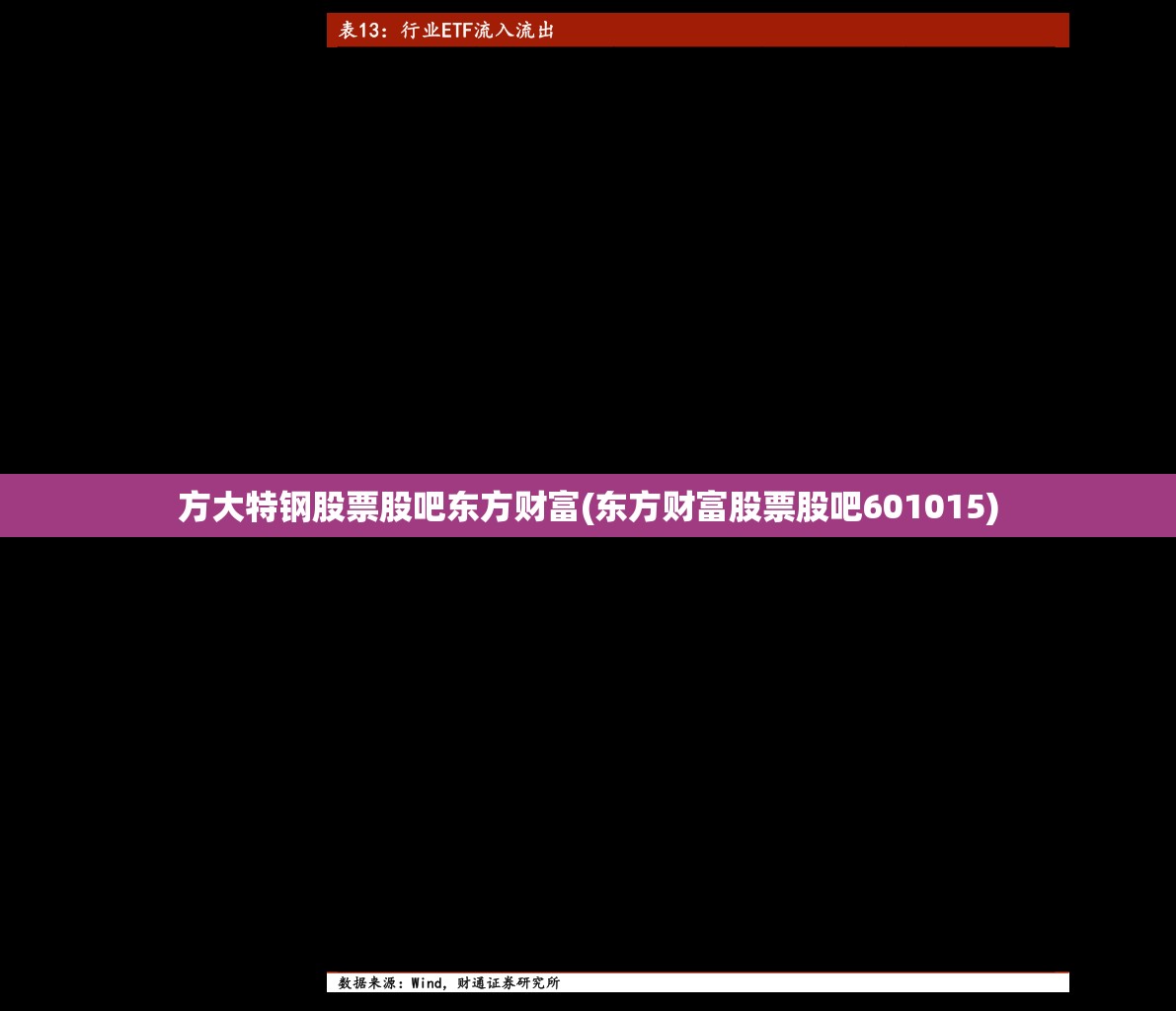方大特钢股票股吧东方财富(东方财富股票股吧601015)