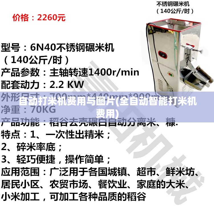 自动打米机费用与图片(全自动智能打米机费用)