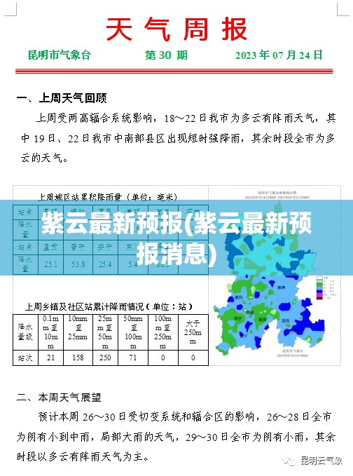 紫云最新预报(紫云最新预报消息) 紫云最新预报(紫云最新预报消息)