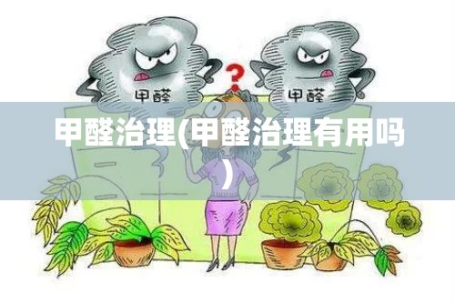 甲醛治理(甲醛治理有用吗)