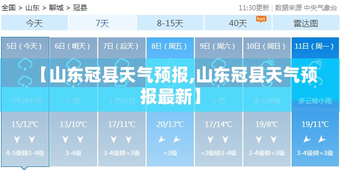 【山东冠县天气预报,山东冠县天气预报最新】 【山东冠县天气预报,山东冠县天气预报最新】