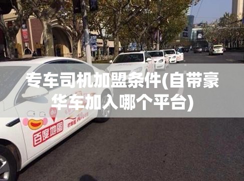 专车司机加盟条件(自带豪华车加入哪个平台)