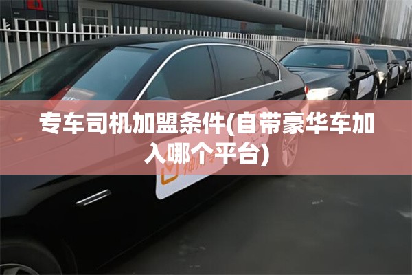专车司机加盟条件(自带豪华车加入哪个平台)