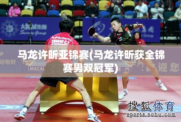 马龙许昕亚锦赛(马龙许昕获全锦赛男双冠军)