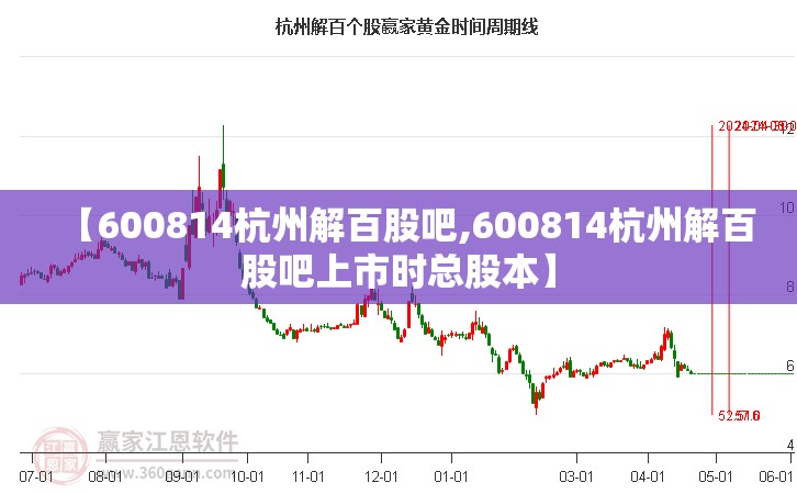 【600814杭州解百股吧,600814杭州解百股吧上市时总股本】