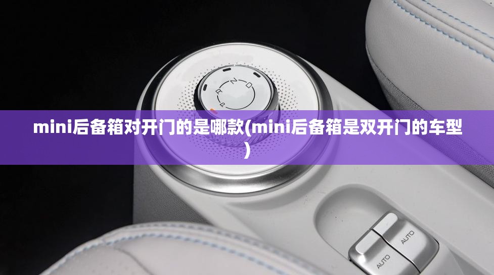 mini后备箱对开门的是哪款(mini后备箱是双开门的车型) mini后备箱对开门的是哪款(mini后备箱是双开门的车型)