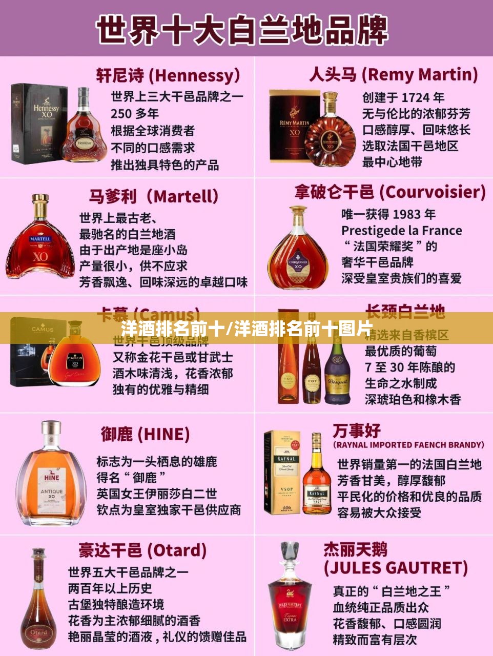 洋酒排名前十/洋酒排名前十图片