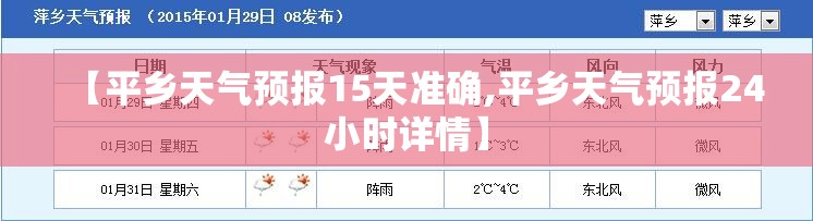 【平乡天气预报15天准确,平乡天气预报24小时详情】 【平乡天气预报15天准确,平乡天气预报24小时详情】