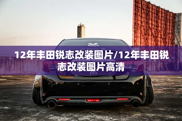 12年丰田锐志改装图片/12年丰田锐志改装图片高清
