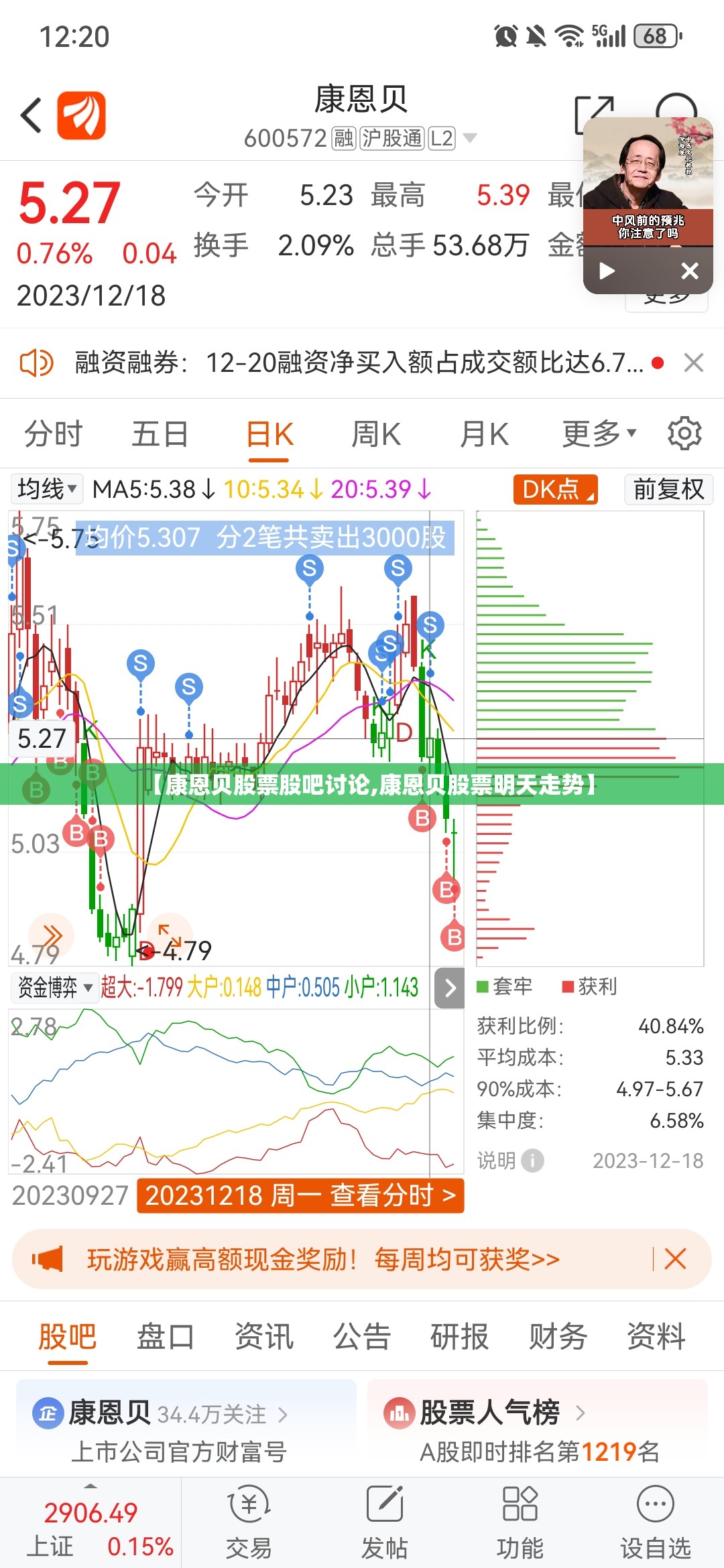 【康恩贝股票股吧讨论,康恩贝股票明天走势】