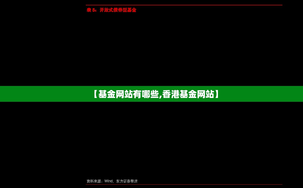 【基金网站有哪些,香港基金网站】